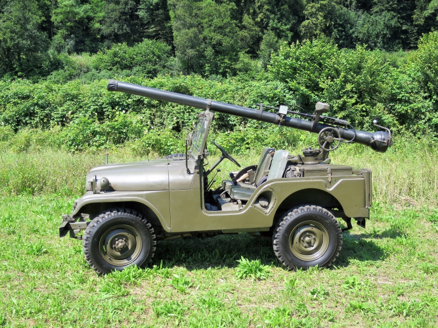 Willys Overland M38 A+, rsf 10,6 cm Pak 58 BAT Jeep 4x4