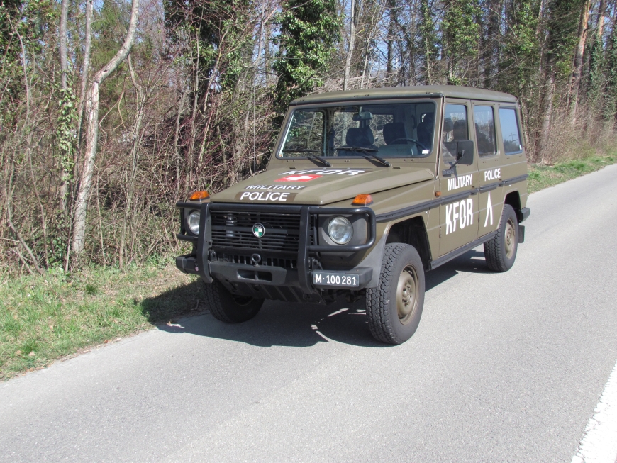 Steyr Puch 290 GDC, Pw Schwissint KA 5 Pl 4x4 gl