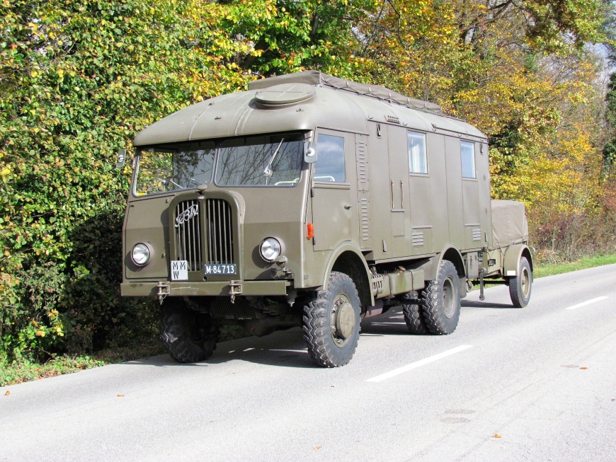 FBW AX 40 Eistw ESA 83, sch gl 4x4 für m Flab Abt